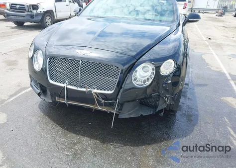 2012 Bentley Continental Gtc из США, поврежденный, VIN SCBGR3ZA7CC076290